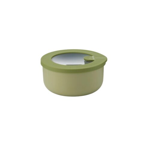 Guzzini FOOD STORAGE Contenitore ermetico tondo S 350ml - verde avocado