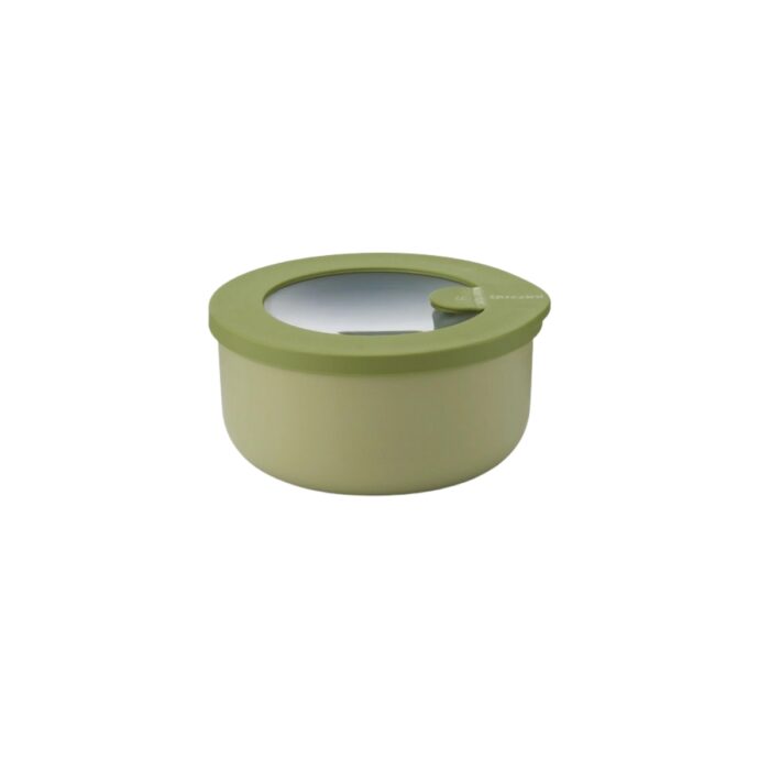 Guzzini FOOD STORAGE Contenitore ermetico tondo S 350ml - verde avocado