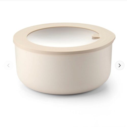 Guzzini FOOD STORAGE Contenitore ermetico tondo XL 3200ml - argilla scuro