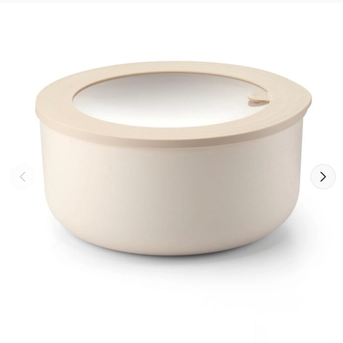 Guzzini FOOD STORAGE Contenitore ermetico tondo XL 3200ml - argilla scuro