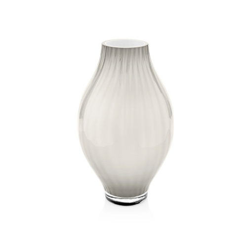 IVV ARIANNA Vaso incamiciato h26,5cm - bianco