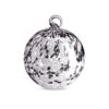 IVV BALLS Palla di natale ø14cm, h17cm - bianco/grigio