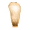 ivv-carving-vaso-in-vetro-satinato-con-righe-molate-verticali-36cm-pesca-1.jpg IVV CARVING Vaso in vetro satinato con righe molate verticali 36cm - pesca
