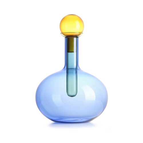 ivv-chemical-bottiglia-h275cm-blu-verde-ambra-1.jpeg IVV CHEMICAL Bottiglia h27,5cm - blu/verde/ambra