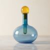 IVV CHEMICAL Bottiglia h27,5cm  - blu/verde/ambra
