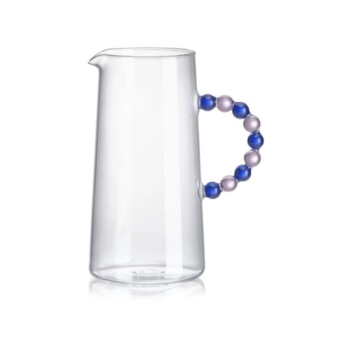 IVV COLLIER Caraffa h21cm - trasparente/rosa/blu