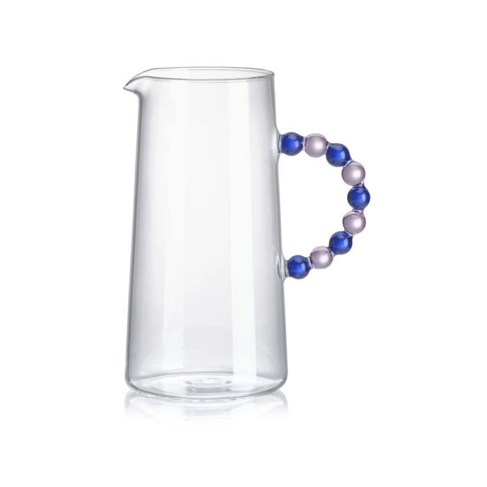 IVV COLLIER Caraffa h21cm - trasparente/rosa/blu