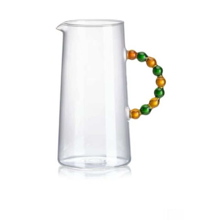 IVV COLLIER Caraffa h21cm - trasparente/verde/ambra