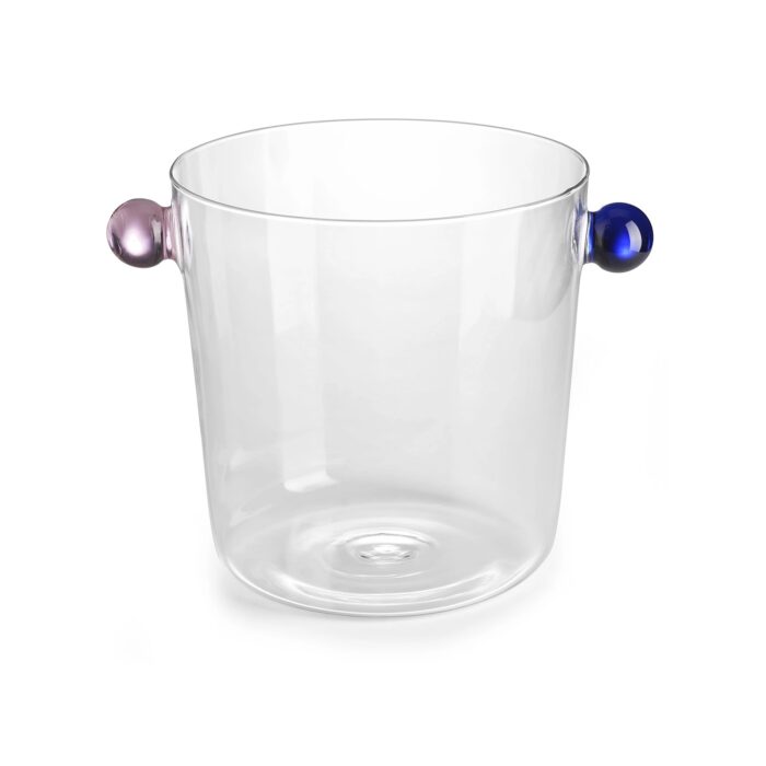IVV COLLIER Secchiello champagne h20cm 4lt - trasparente/rosa/blu