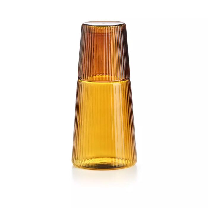 IVV NARCISO Caraffa con bicchiere 60+23cl - ambra