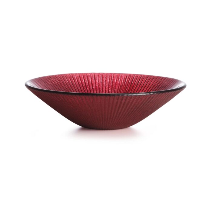 IVV NOEL Coppa 25cm - glitter rosso