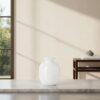 IVV RIALTO Vaso h18,5cm incamiciato - bianco cortina