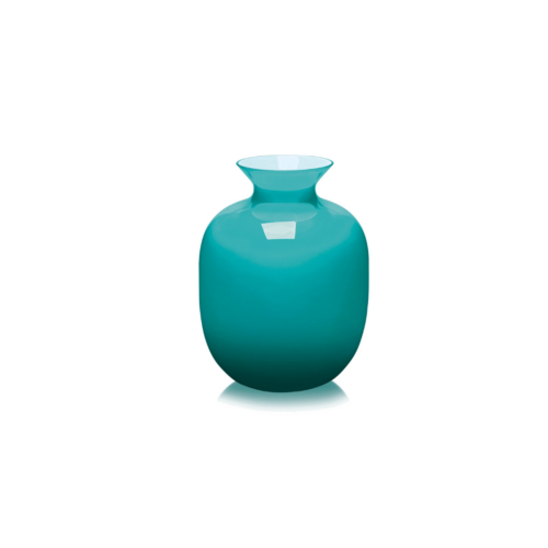 IVV RIALTO Vaso h18,5cm incamiciato - celeste