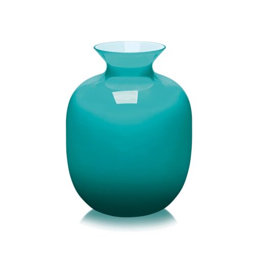 IVV RIALTO Vaso h24cm incamiciato - celeste