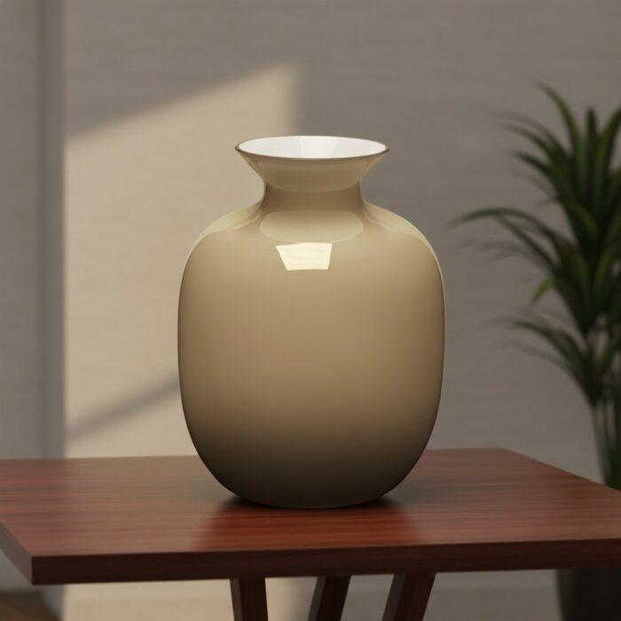 IVV RIALTO Vaso h24cm incamiciato - tabacco