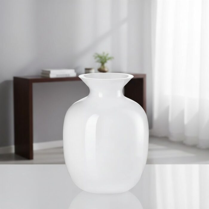 IVV RIALTO Vaso h30cm incamiciato - bianco cortina