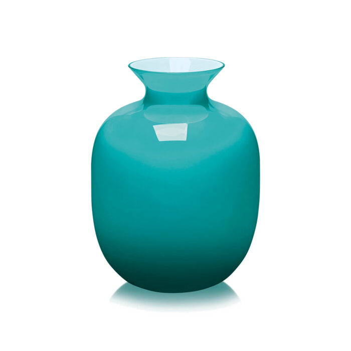 IVV RIALTO Vaso h30cm incamiciato - celeste