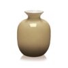 IVV RIALTO Vaso h30cm incamiciato - tabacco
