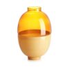 IVV SCARLET Coppa/Vaso h31cm - ambra/ambra trasparente