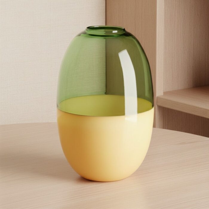 IVV SCARLET Vaso h30cm - ambra/verde trasparente