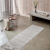 Pappelina LEA Tappeto Linen/Pine/Vanilla