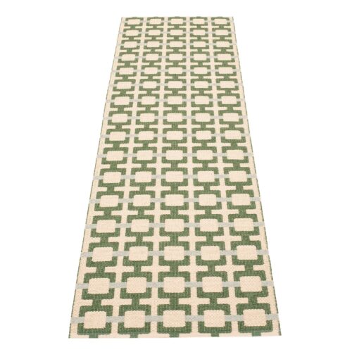 Pappelina Tappeto Leaf/Cream/sage 7