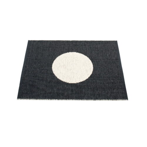 Pappelina VERA ONE Tappeto Black/ V 70 x 90 cm