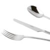 Sambonet 100 INOX Servizio posate per 6 persone 24 pezz in acciaio finitura lucida