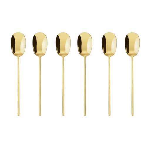 Sambonet 100 Set 6 cucchiaini moka PVD gold