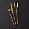 Sambonet 100 Set 6 cucchiaini moka PVD gold
