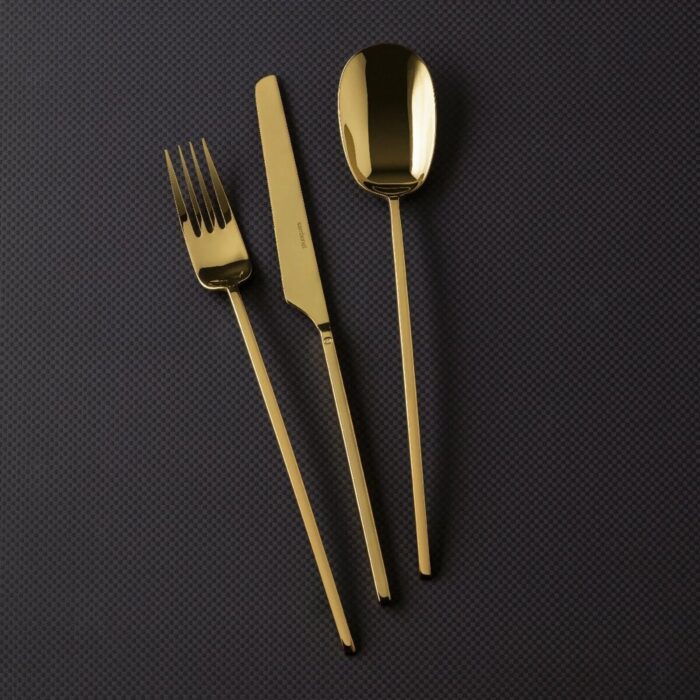 Sambonet 100 Set 6 cucchiaini moka PVD gold