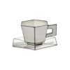 serax-carte-blanche-tazza-cappuccino-con-piattino-bianco-e-nero-1.jpg Serax CARTE BLANCHE Tazza cappuccino con piattino - bianco e nero