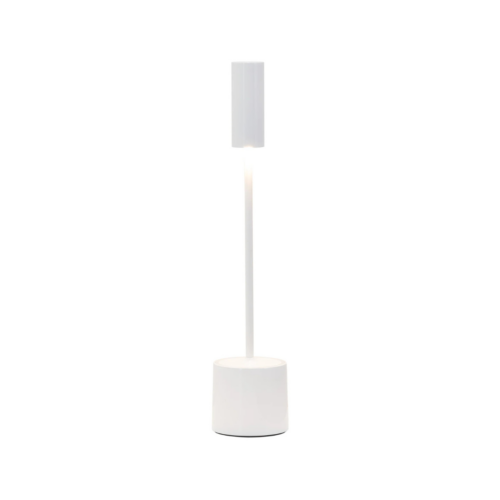 Zafferano Luci CAROLINA Lampada da tavolo - bianco lucido ceramico