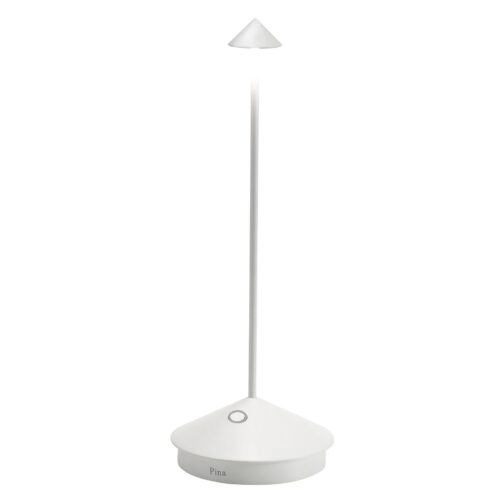 Zafferano Luci PINA PRO Lampada da tavolo - bianco opaco