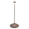 zafferano-luci-pina-pro-lampada-da-tavolo-corten-raggrinzante-1.jpg Zafferano Luci PINA PRO Lampada da tavolo - corten raggrinzante