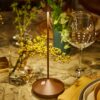 zafferano-luci-pina-pro-lampada-da-tavolo-corten-raggrinzante-2.jpg Zafferano Luci PINA PRO Lampada da tavolo - corten raggrinzante