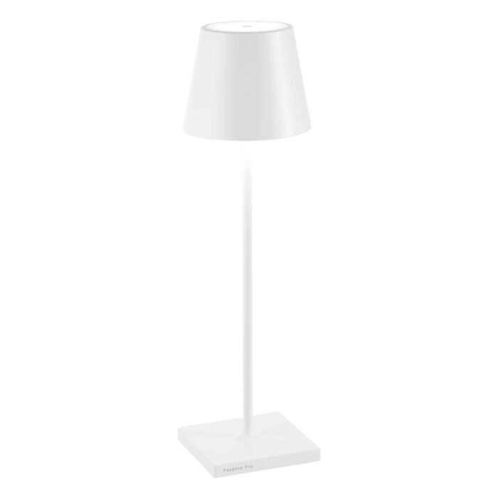 zafferano-luci-poldina-pro-lampada-da-tavolo-bianco-opaco-1.jpg Zafferano Luci POLDINA PRO Lampada da tavolo - bianco opaco