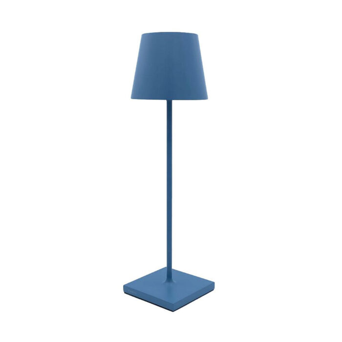 zafferano-luci-poldina-pro-lampada-da-tavolo-blu-avio-opaco-1.jpg Zafferano Luci POLDINA PRO Lampada da tavolo - blu avio opaco