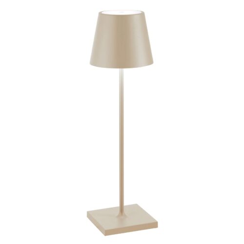 zafferano-luci-poldina-pro-lampada-da-tavolo-sabbia-raggrinzante-1.jpg Zafferano Luci POLDINA PRO Lampada da tavolo - sabbia raggrinzante