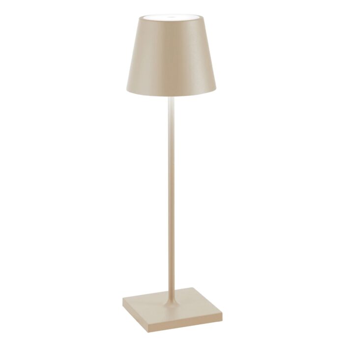 zafferano-luci-poldina-pro-lampada-da-tavolo-sabbia-raggrinzante-1.jpg Zafferano Luci POLDINA PRO Lampada da tavolo - sabbia raggrinzante