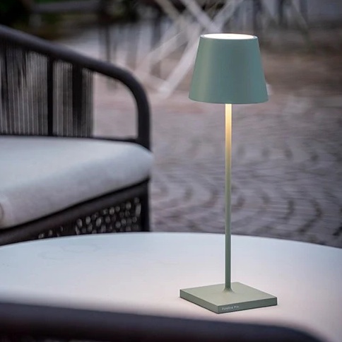 zafferano-luci-poldina-pro-lampada-da-tavolo-salvia-2.jpg Zafferano Luci POLDINA PRO Lampada da tavolo - salvia