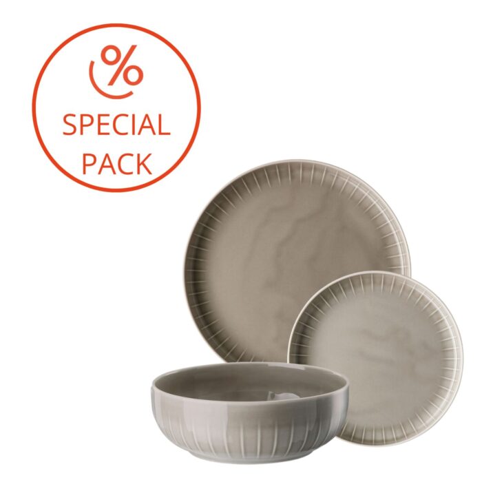 arzberg-joyn-gourmet-kit-piatti-per-6-persone-18-pezzi-grigio-1-3.jpg Arzberg JOYN GOURMET Kit piatti per 6 persone 18 pezzi - grigio