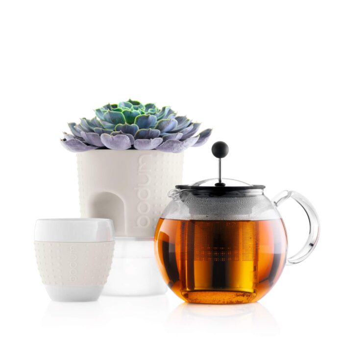 Bodum ASSAM Teiera, filtro in acciaio inox 1L - chrome