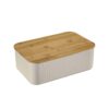FOTO QUADRATA - 2 Bodum BISTRO Cassetta portapane piccola 19cmx29cmxH11cm - off white