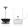 Bodum LATTEO Montalatte manico in vetro 0,25L - black