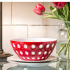 Guzzini LE MURRINE Contenitore - rosso/bianco