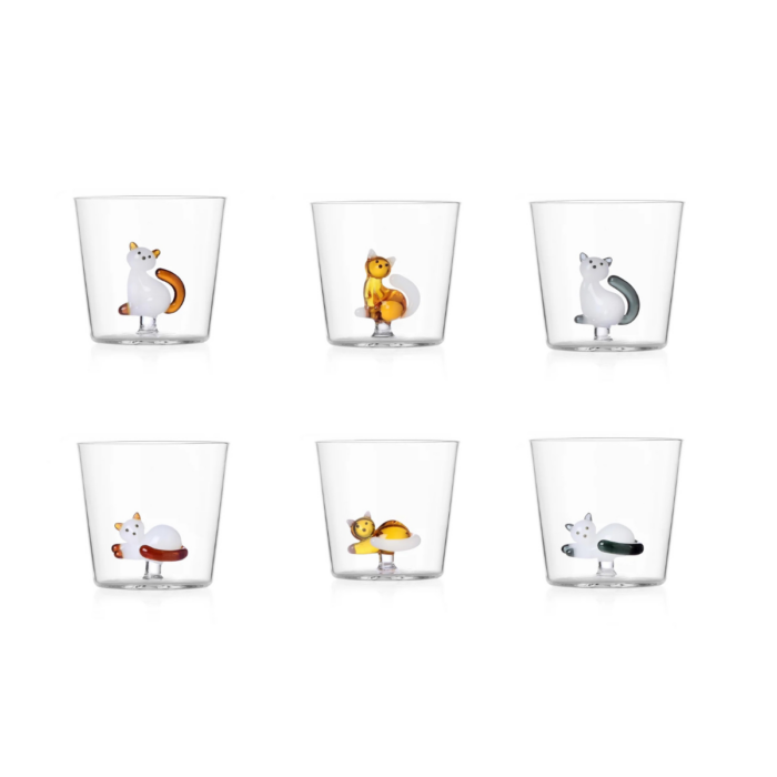 ichendorf-tabby-cat-kit-6-bicchieri-assortiti-1.png Ichendorf TABBY CAT Kit 6 bicchieri assortiti