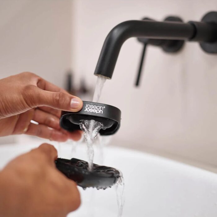 Joseph Joseph EASYSTORE Porta sapone - nero finitura opaca