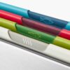 Joseph Joseph Folio Icon Steel Set di 4 taglieri con custodia protettiv - acciaio inox
