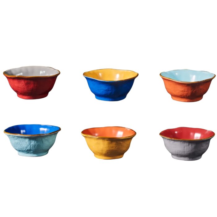 Novità Home MEDITERRANEO Set 6 coppette macedonia - colori assortiti